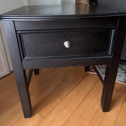 End Table Nightstand Drawer