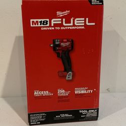 Milwaukee M18 FUEL GEN-3 18-Volt Lithium-Ion Brushless Cordless 3/8 in. Compact Impact Wrench with Friction Ring (Tool-Only)
