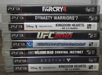 Ps3, 360, wii, wii U, Ps2 Videogames - sorted - for various consoles