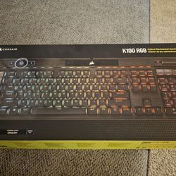Corsair K100 Keyboard & Razer Basilisk Ultimate Wireless w/ Charging Dock