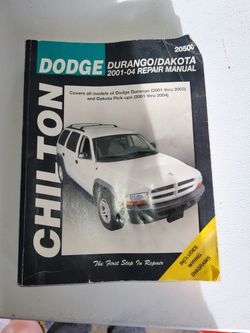 Dodge Dakota Durango Chilton Manual