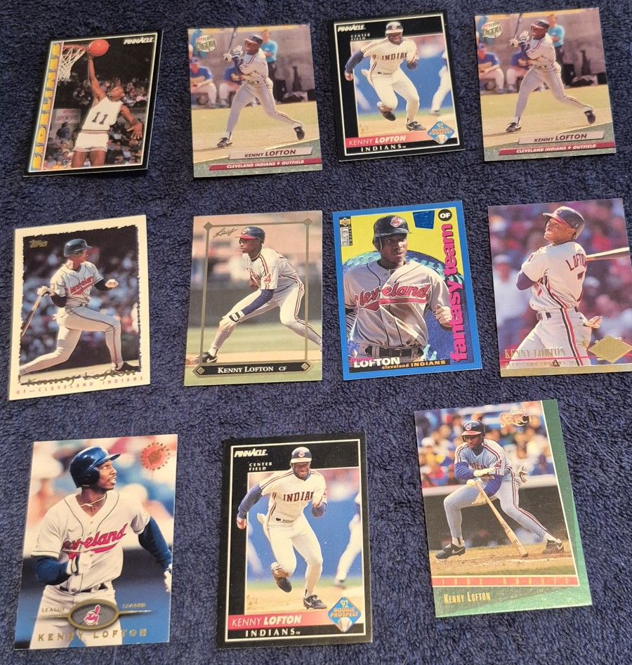 11 Kenny Lofton Cards