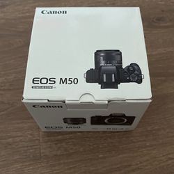 Brand New Open Box Canon EOS M50 Camera