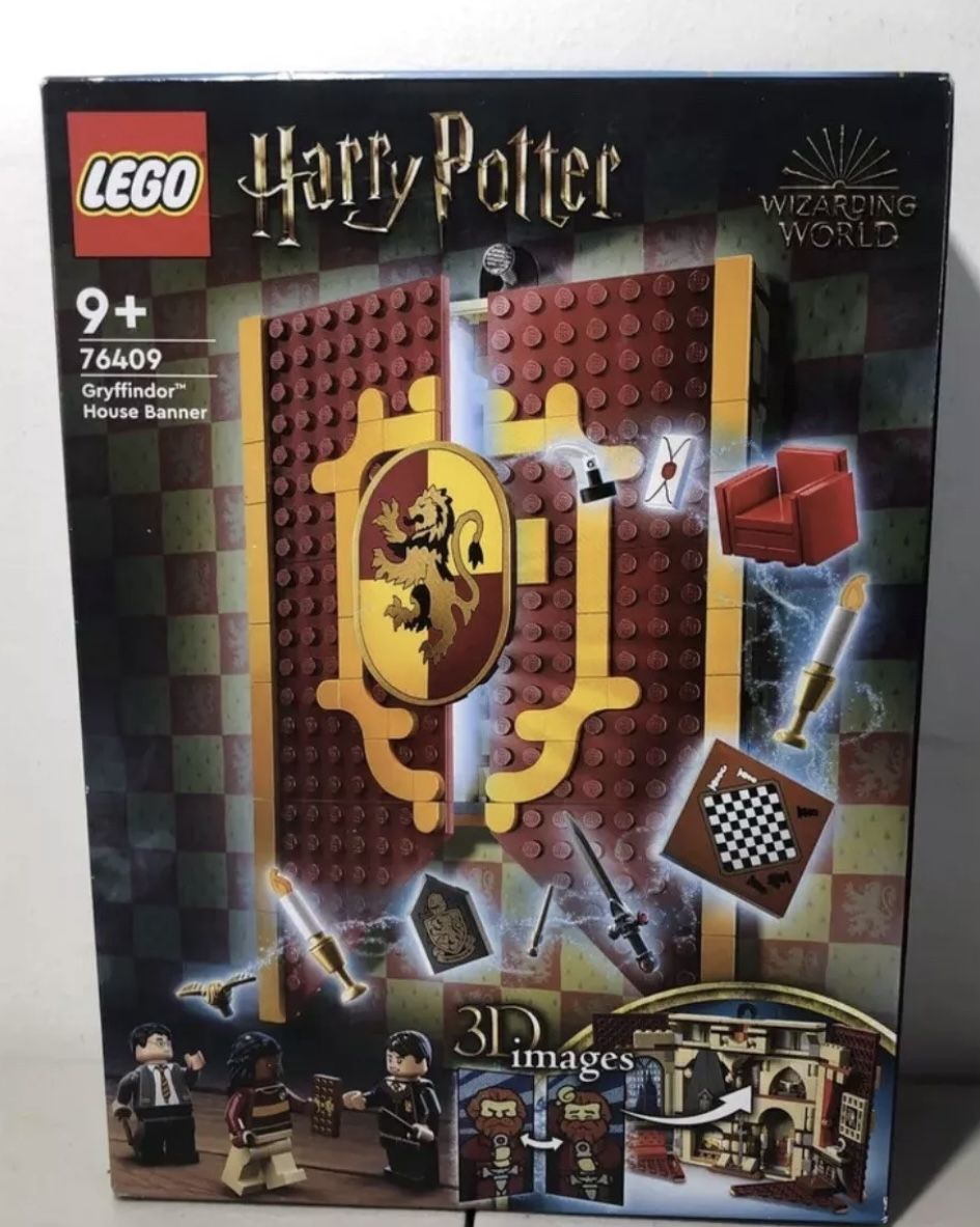 Lego Harry Potter Gryffindor House Banner 76409