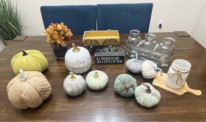 Fall home decor