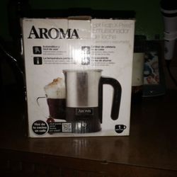 Aroma Hot Froth X Press Milk Frother Heating And Frothing System 