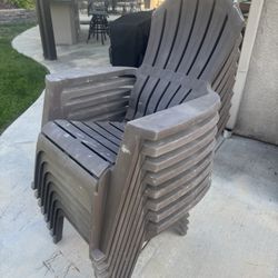 FREE! 8 Adirondack Chairs  