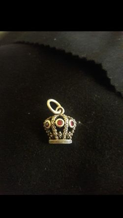 925.Silver. crown Pendant.