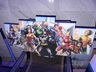 DC Character Wall Art