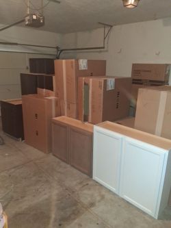 New cabinets