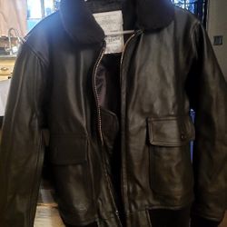 Defense LOGISTICS Leather Jacket