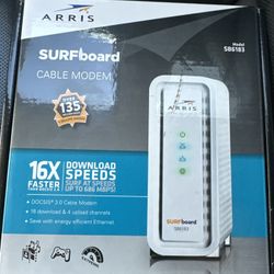 Arris Surfboard Cable Modem (new In Box)
