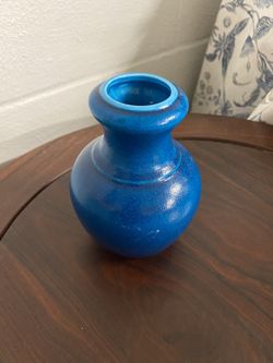 Small Blue Vase  