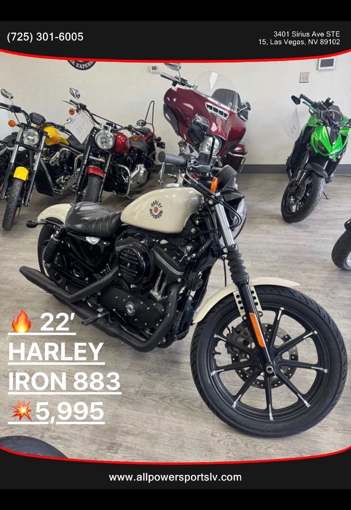 2022 Harley-Davidson Iron 883