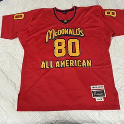 McDonald’s ALL American JERRY RICE JERSEY