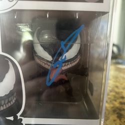 Tom Hardy Signed Venom Funko Pop #888 🔥 Beckett Authenticated (BAS COA)