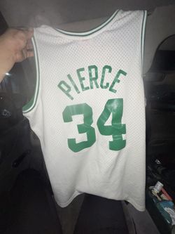Celtics Paul Pierce NBA Finals Championship Official. And Worcester Baseball Jersey