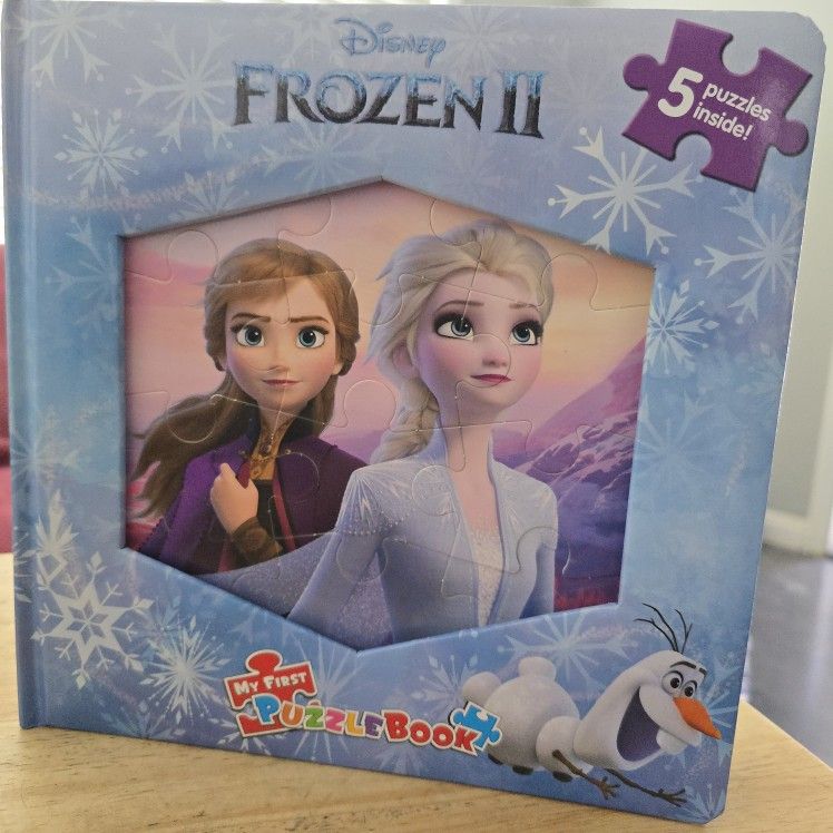 New, My first puzzle book. Disney Frozen II Puzzle book