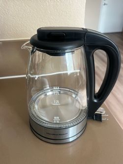 Hamilton Beach Glass Electric Kettle 1.7L