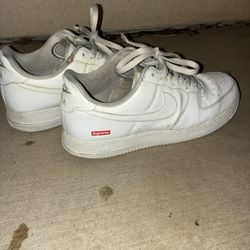 White Airforce 1 Supreme