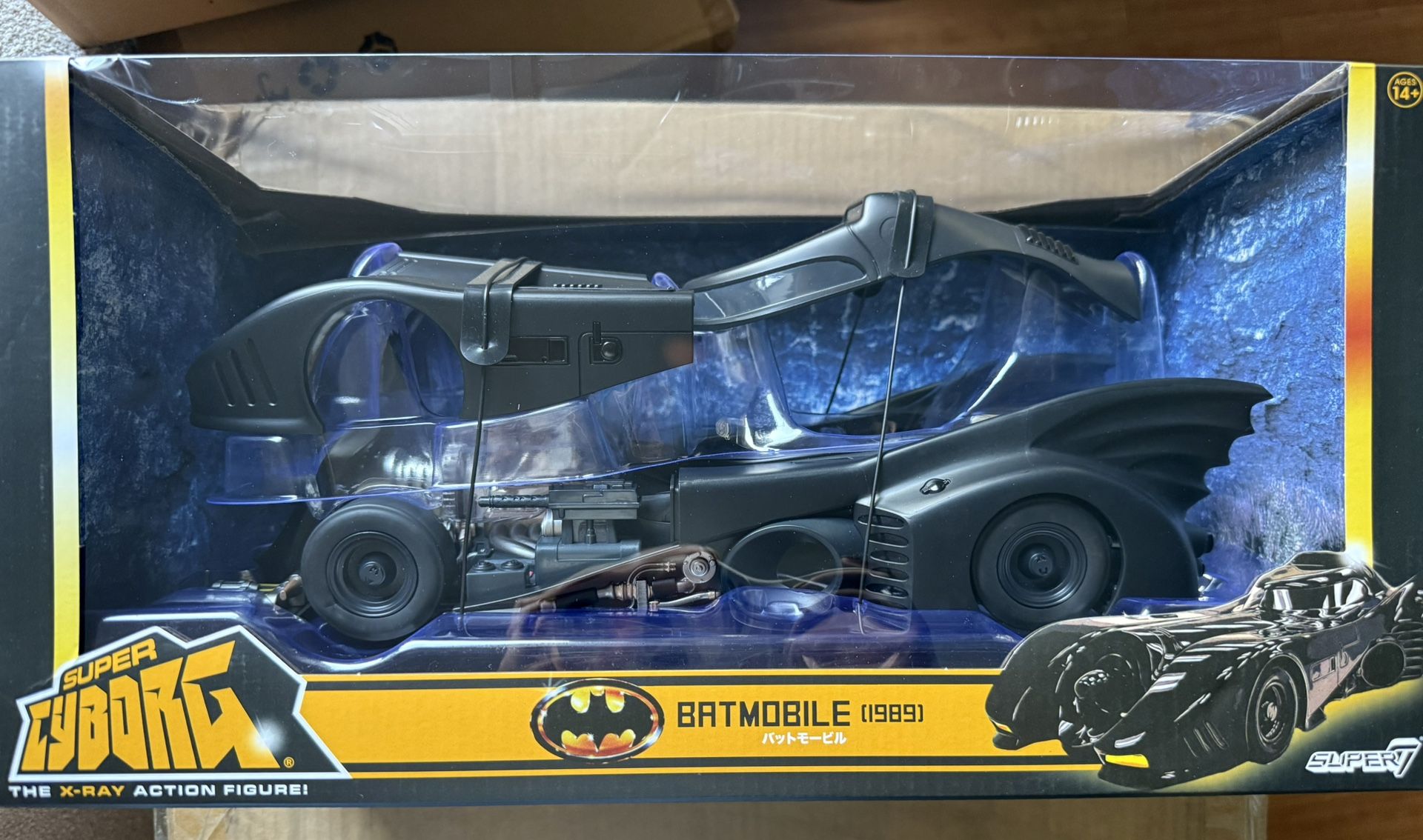 Super Cyborg Batman Batmobile 1989