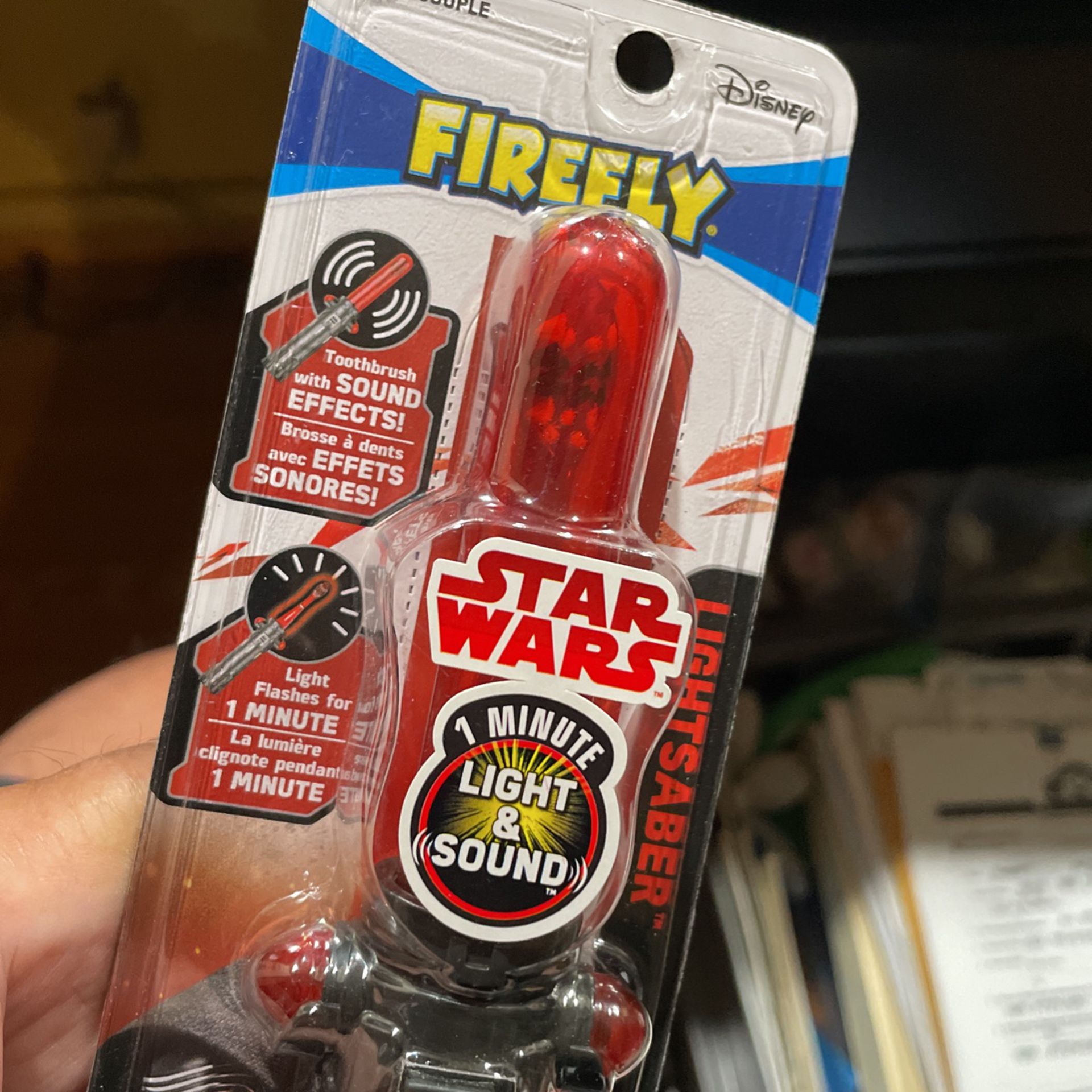 New Star Wars Light And Sound Toothbrush