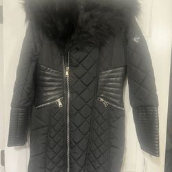 Black Jr Size Women’s Winter Coat 