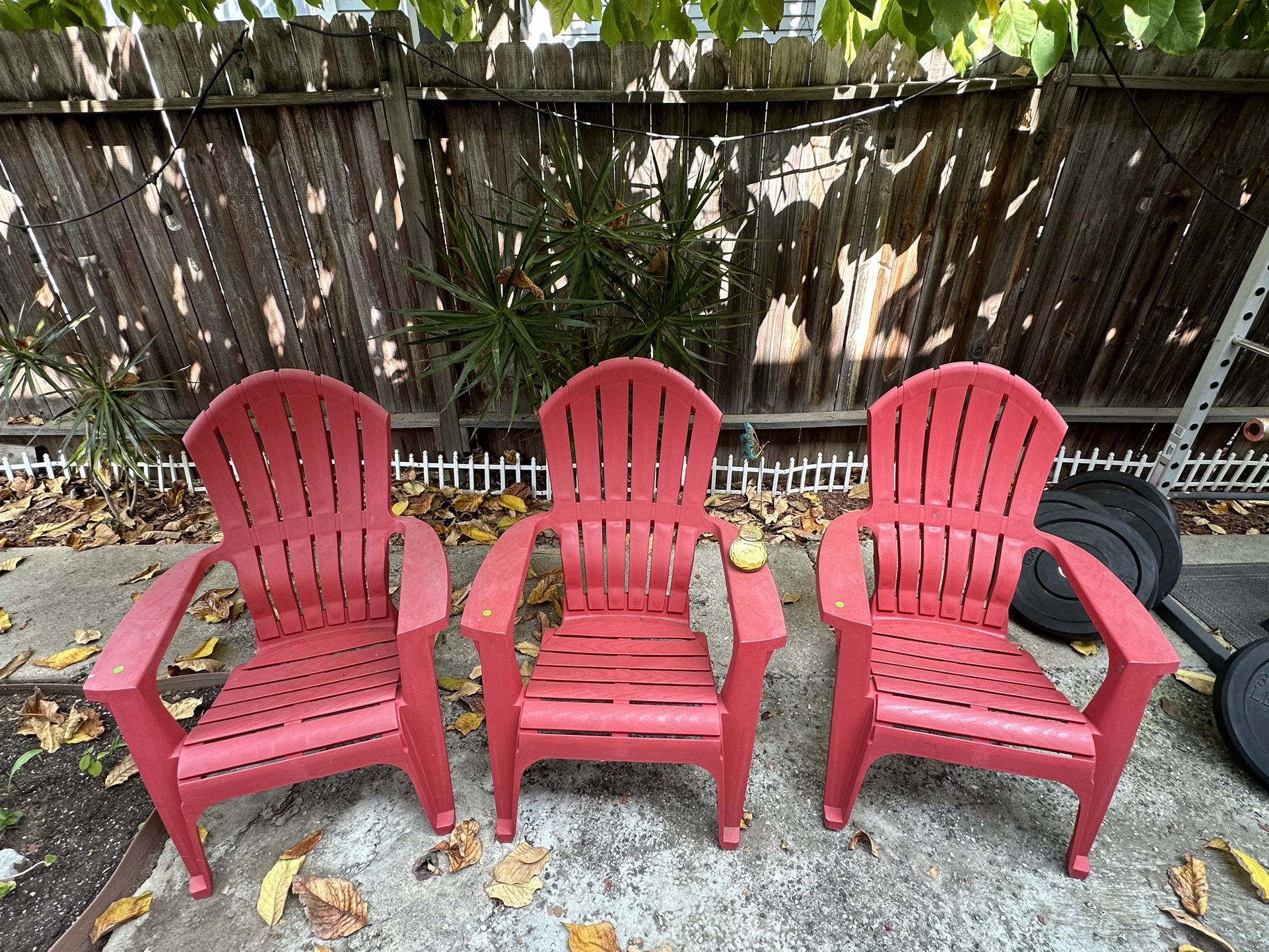 Lawn /  Garden  3x  Chairs
