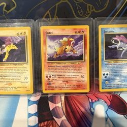 Pokemon 3 Legendary Beasts NM!