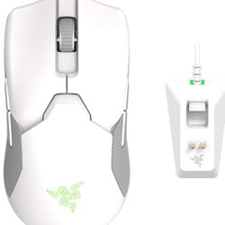 Razer Viper Ultimate Lightweight Wireless Mouse White with Razer Mouse Grip Tape Viper