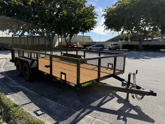 Worldwide 7 x 16 Utility Trailer 7k GVWR