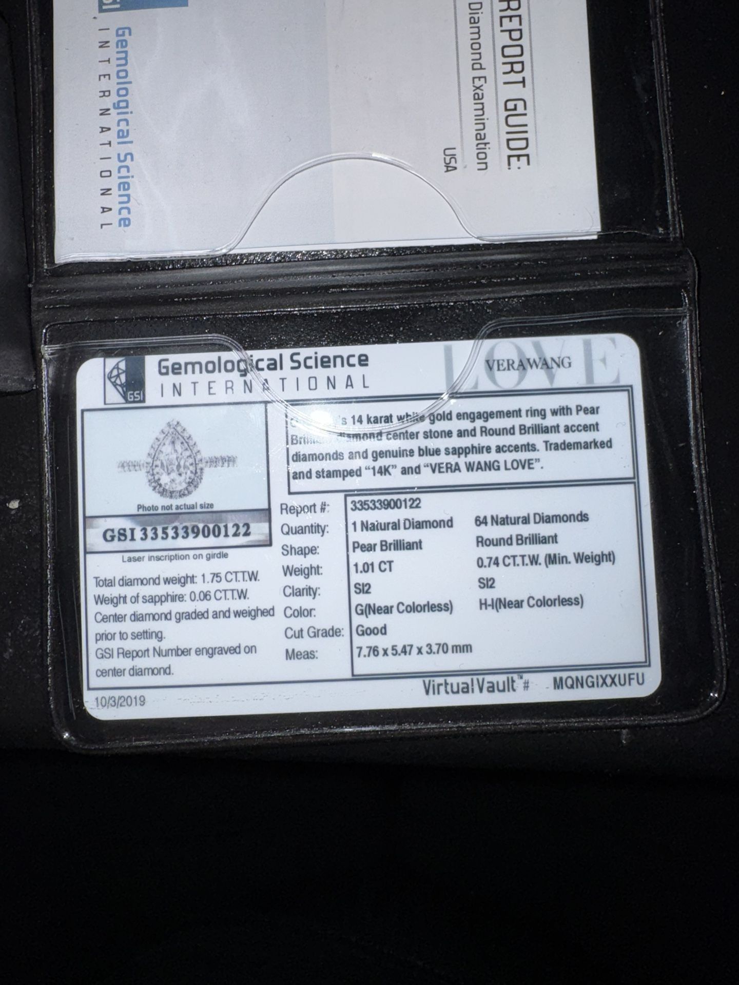 14k White Gold Diamond