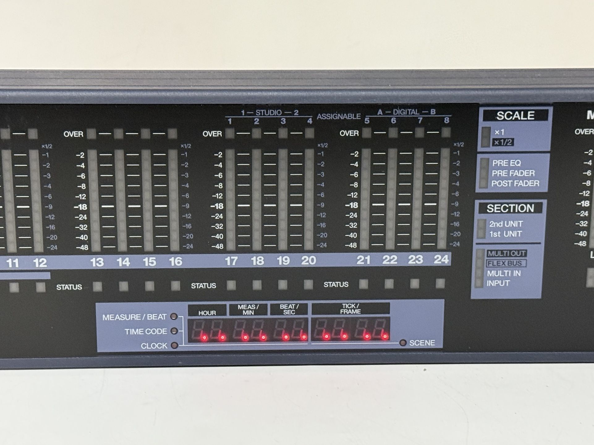 Roland MB-24 Level Meter Bridge for VS 2480 & VM 72000 System