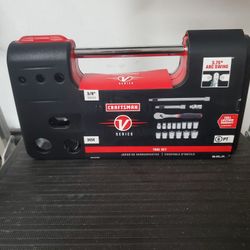 Craftsman V-SERIES Ratchet Socket Set (Metric, 3/8)