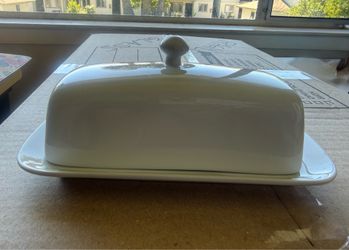 BIA Cordon Bleu Ceramic Butter Dish with Lid