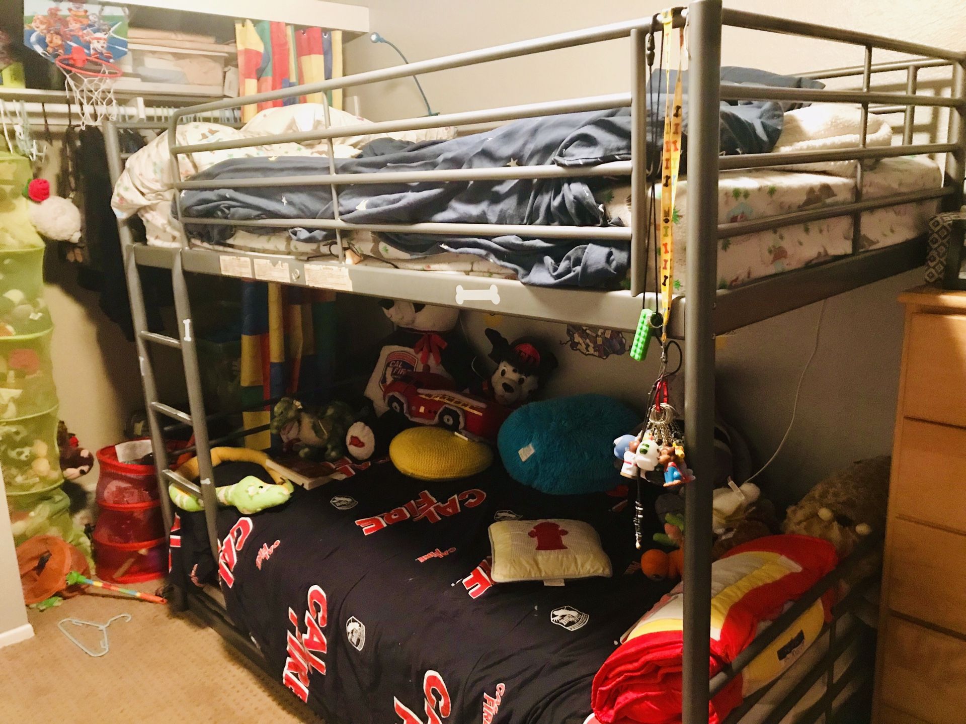 IKEA Bunk Bed with Trundle Bed