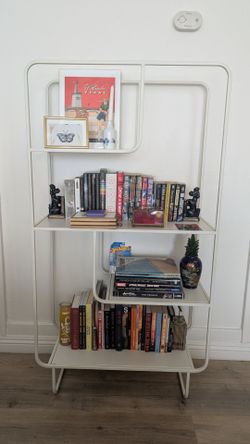 4 Tiered Shelf - White, Metal - Urban Outfitters
