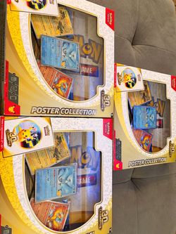 Pokémon 30th Anniversary Celebration Poster Collection Box (x3)
