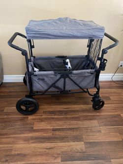 JEEP WRANGLER STROLLER AND WAGONWITH CAR SEAT A