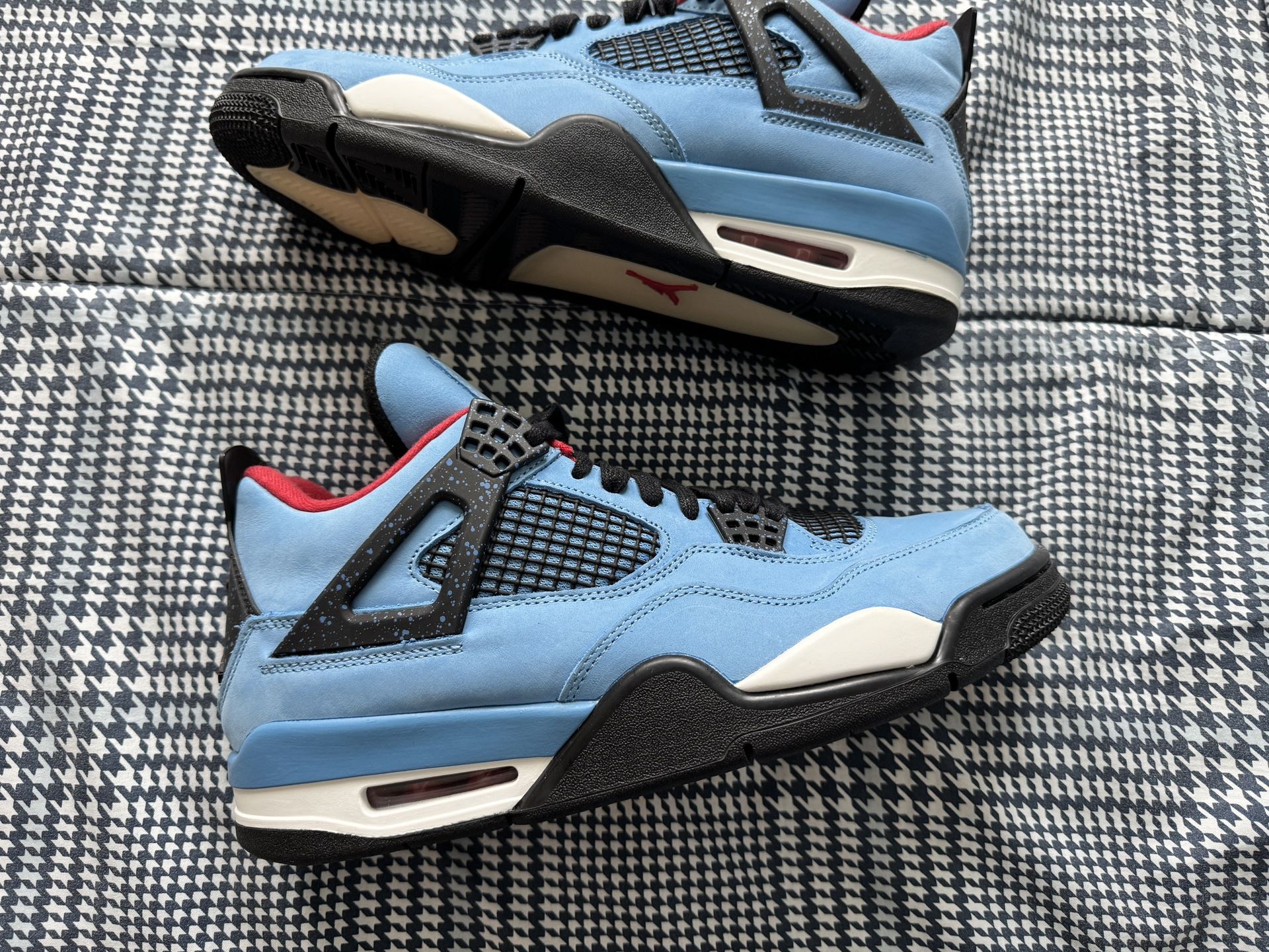 Air Jordan 4 Travis Scott Oilers No Box Sz 10.5