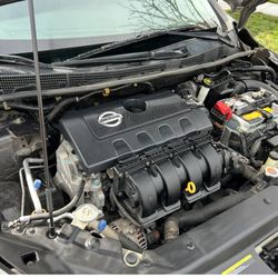 Nissan Sentra Se 2014 Dark Grey  4 Cylinder