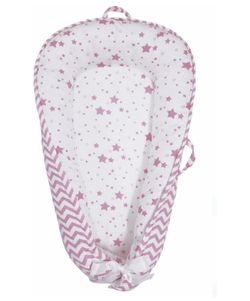 Baby Lounger- Organic Cotton- Reversible & Portable 