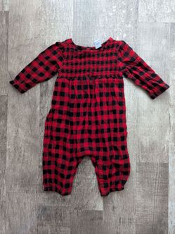 Baby Girl Old Navy Buffalo Plaid Jumpsuit