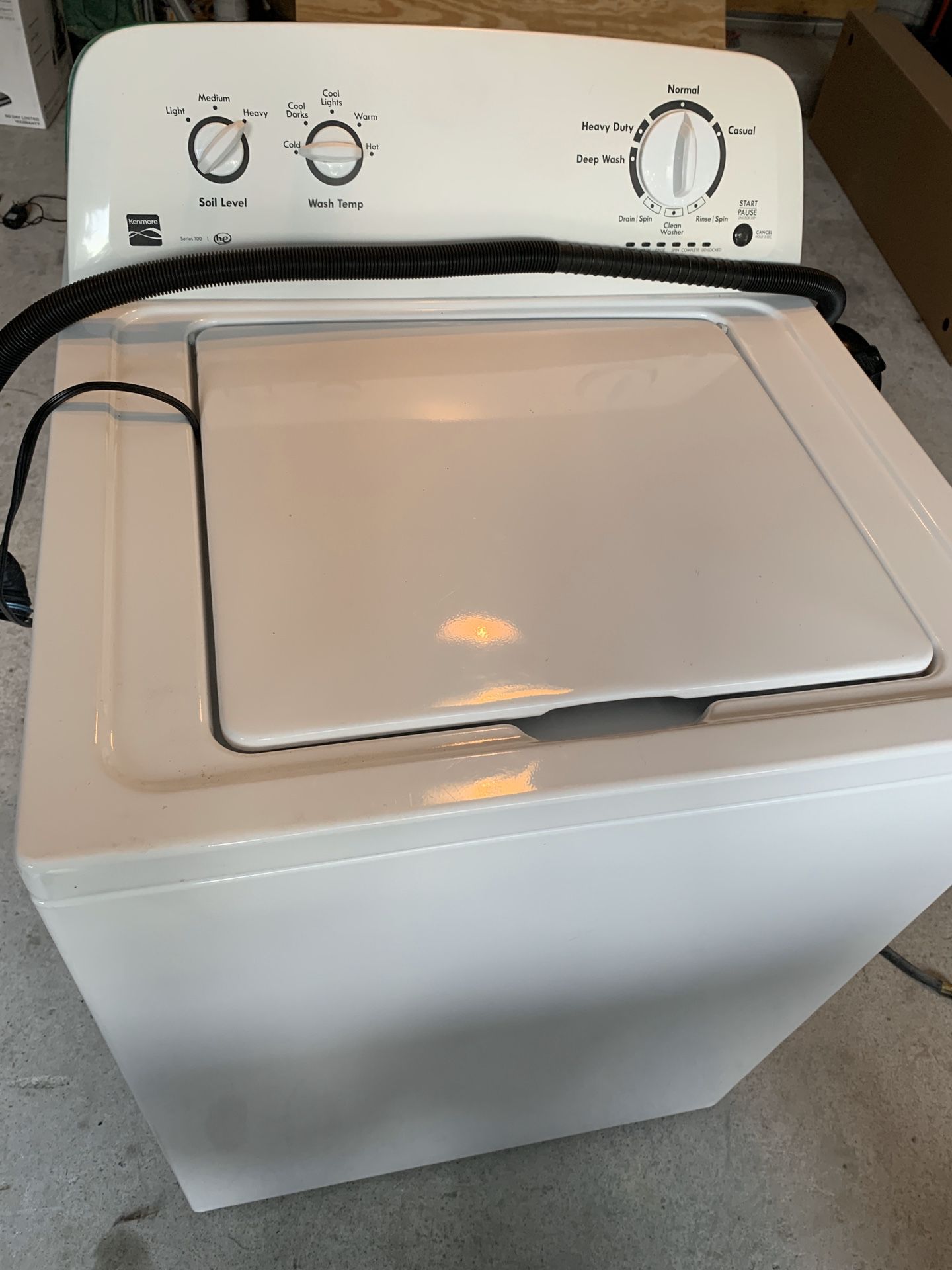 KENMORE Series 100 WASHER (LIKE NEW)