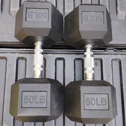 50.lbs X 2 Dumbbell Set