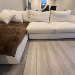 Cream Sectional 