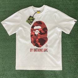 Red Bathing Ape Camo Tee