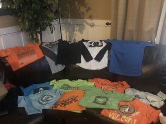 Over a dozenBoys tops, all name brand size 10
