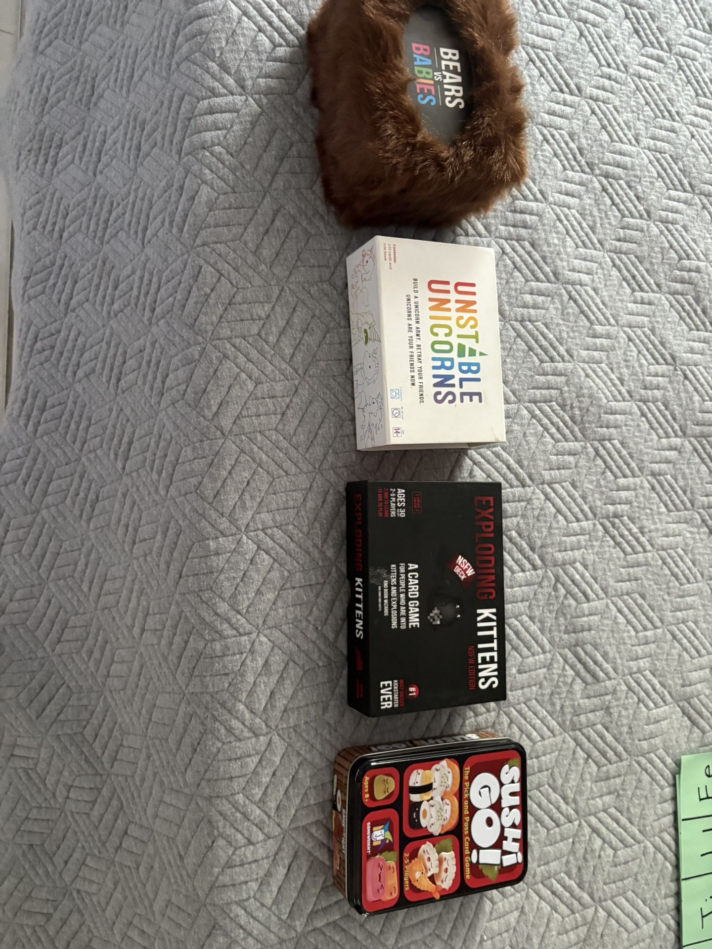 Exploding Kittens  Card Games Unicorns Sushi Etc