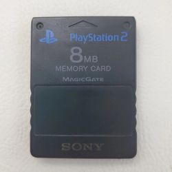 Sony Playstation 2 PS2 Official OEM MagicGate 8mb Memory Card Genuine SCPH-10020